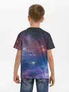 Детская базовая футболка / Glitch space
