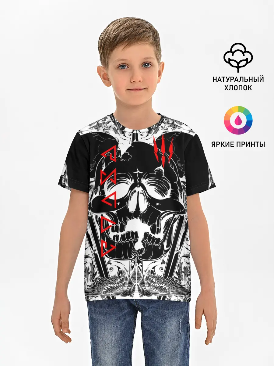 Детская базовая футболка / The Witcher