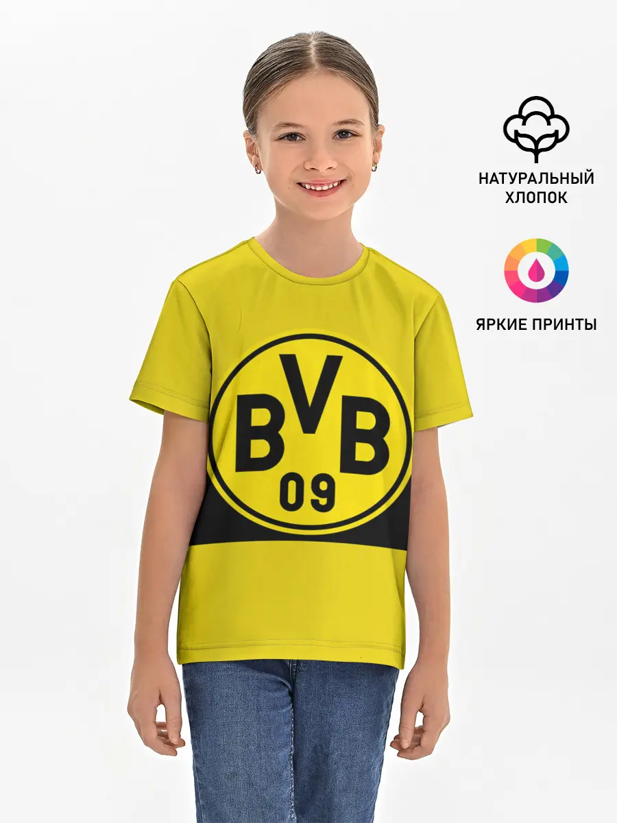 Детская базовая футболка / BORUSSIA DORTMUND