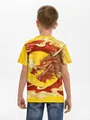 Детская базовая футболка / Китайский Дракон, China Dragon