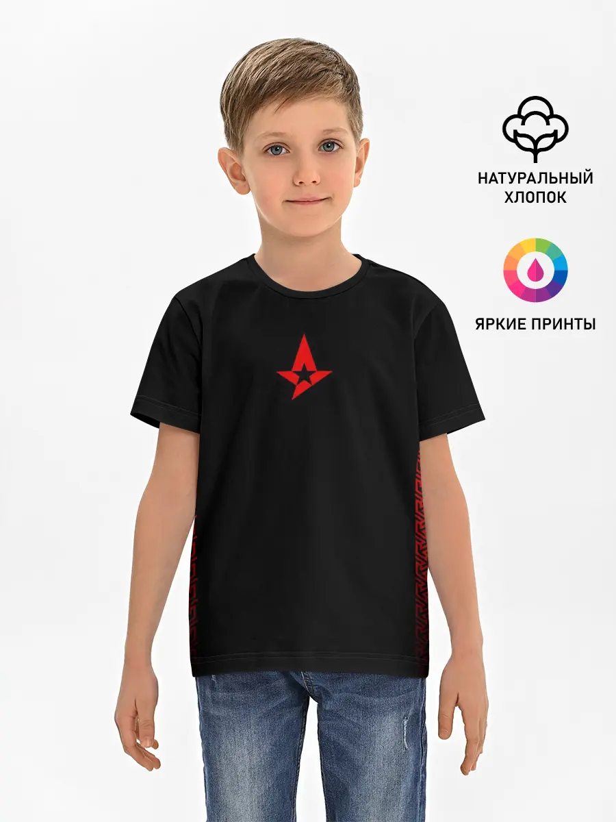Детская базовая футболка / Astralis uniform 2019