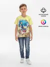 Детская базовая футболка / SONIC