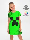 Детское платье / MINECRAFT