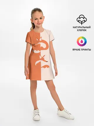 Детское платье / Лисичка-сестричка