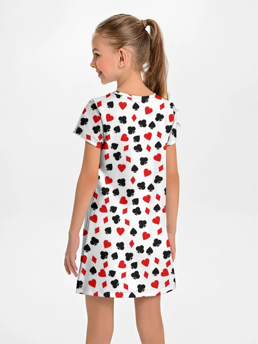 Детское платье / Карточные Масти