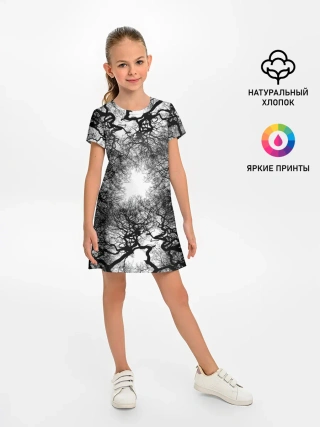Детское платье / Texture Branches