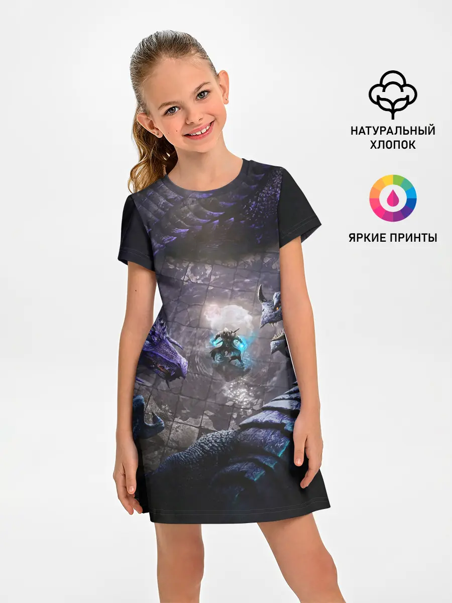 Детское платье / В окружении драконов