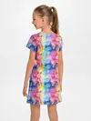 Детское платье / Радужные Снежные Узоры