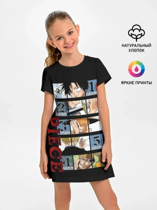 Детское платье / Пятерка из Ван Пис