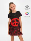 Детское платье / Peace Banksy