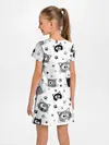Детское платье / Котики | ЧБ