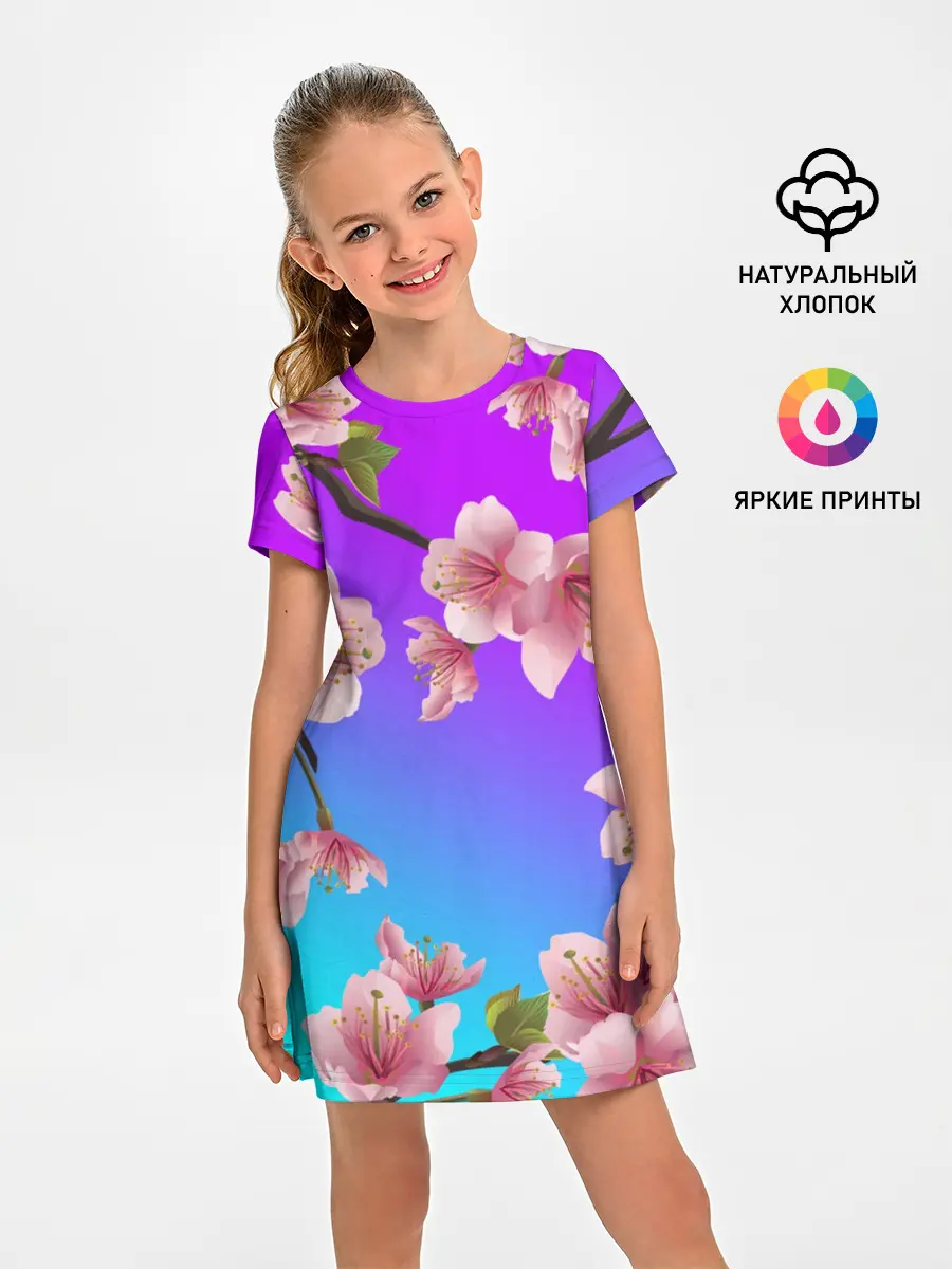 Детское платье / САКУРА ВИШНЯ