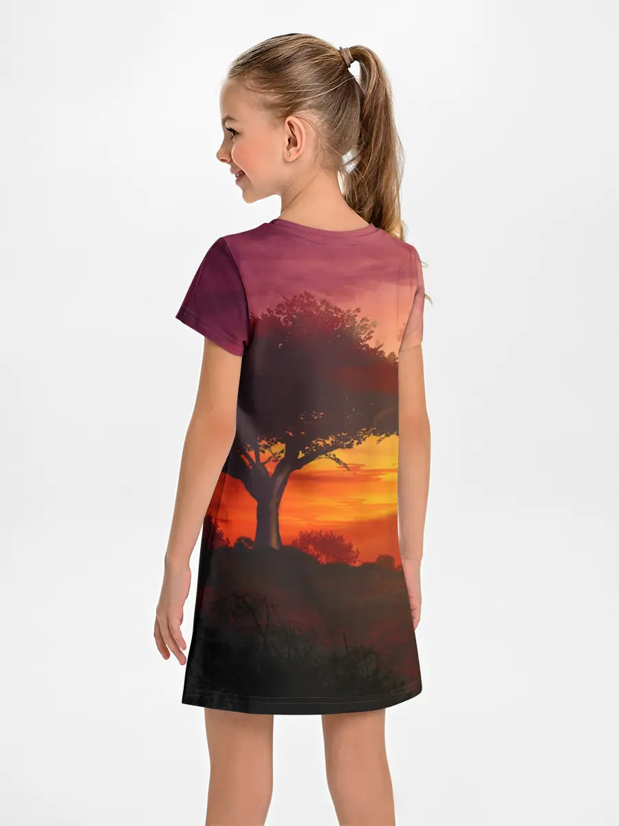 Детское платье / СОЛНЦЕ НАД АФРИКОЙ