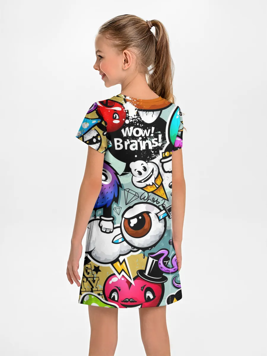 Детское платье / Граффити