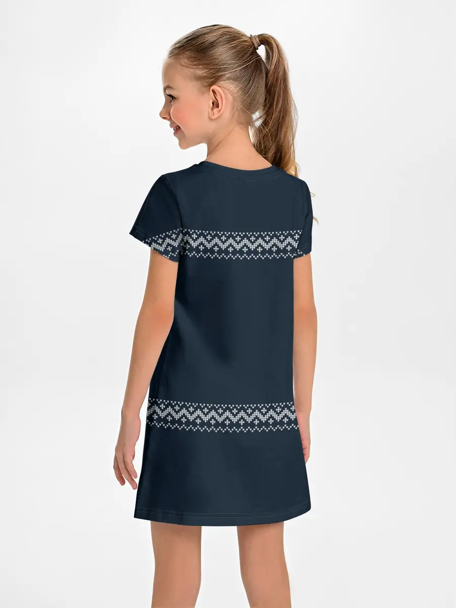 Детское платье / Гринч Вязаный