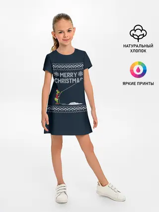 Детское платье / Гринч Вязаный