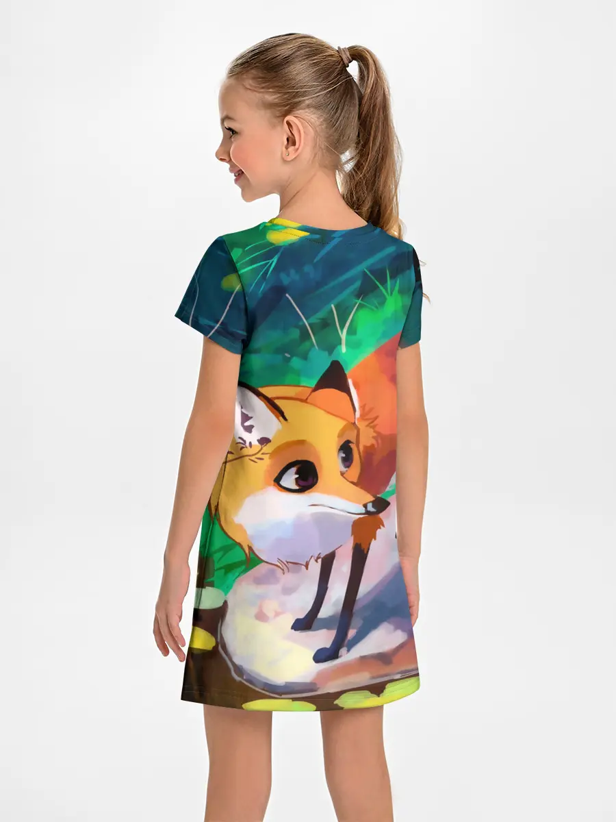Детское платье / Лисичка