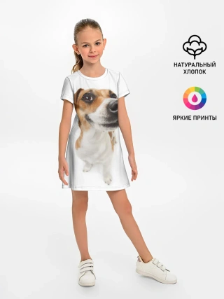 Детское платье / Собака