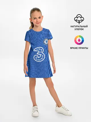 Детское платье / Домашняя форма Челси 2021/2022