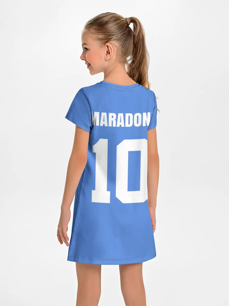 Детское платье / Диего Марадона Наполи Ретро