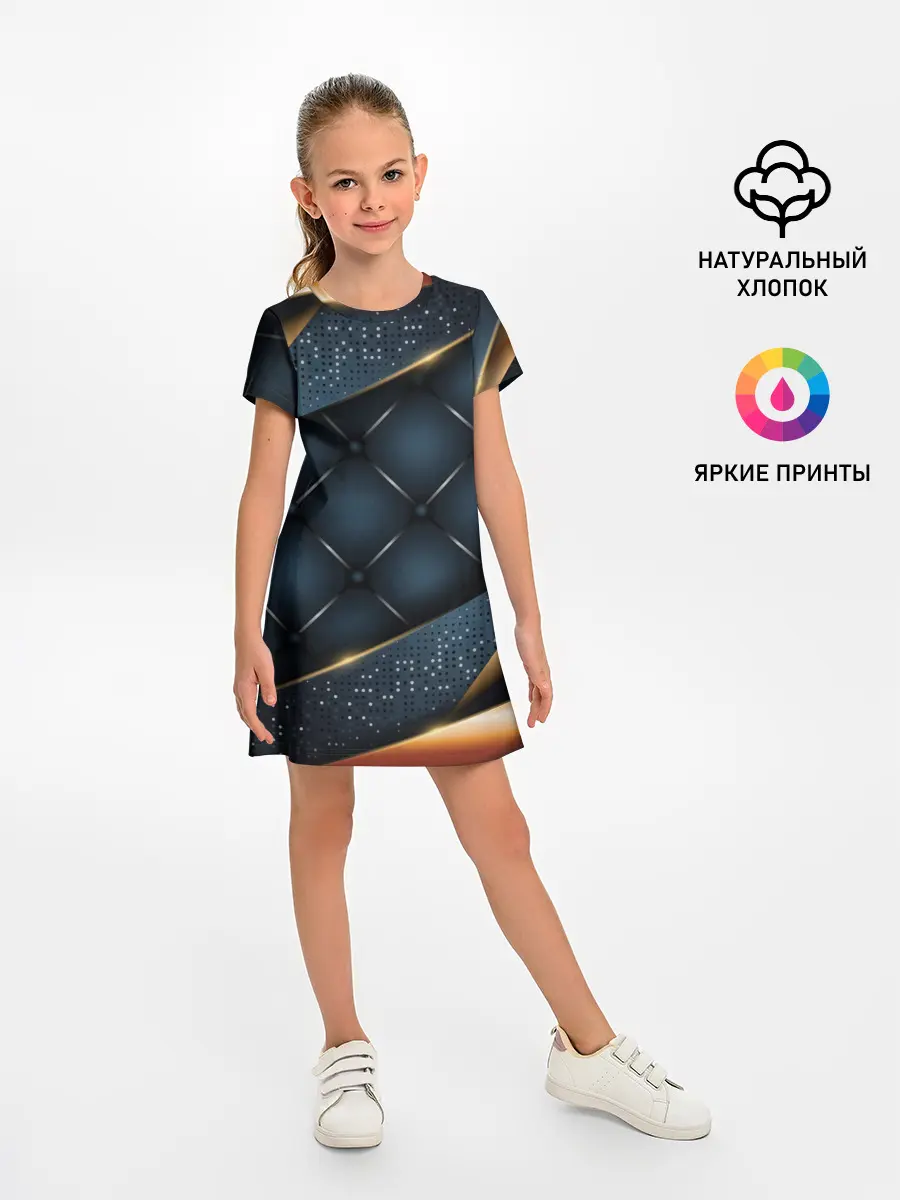 Детское платье / 3D VIP GOLD CORNERS