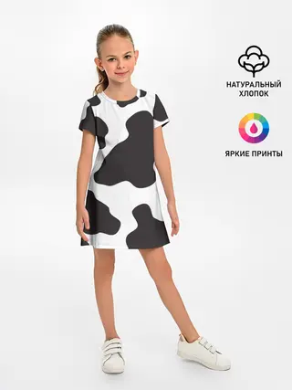Детское платье / корова