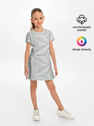 Детское платье / Техно Геометрия