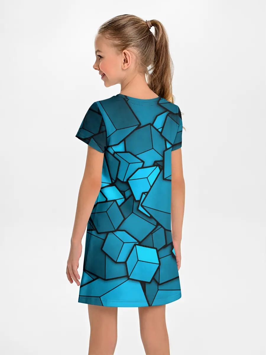 Детское платье / Minecraft