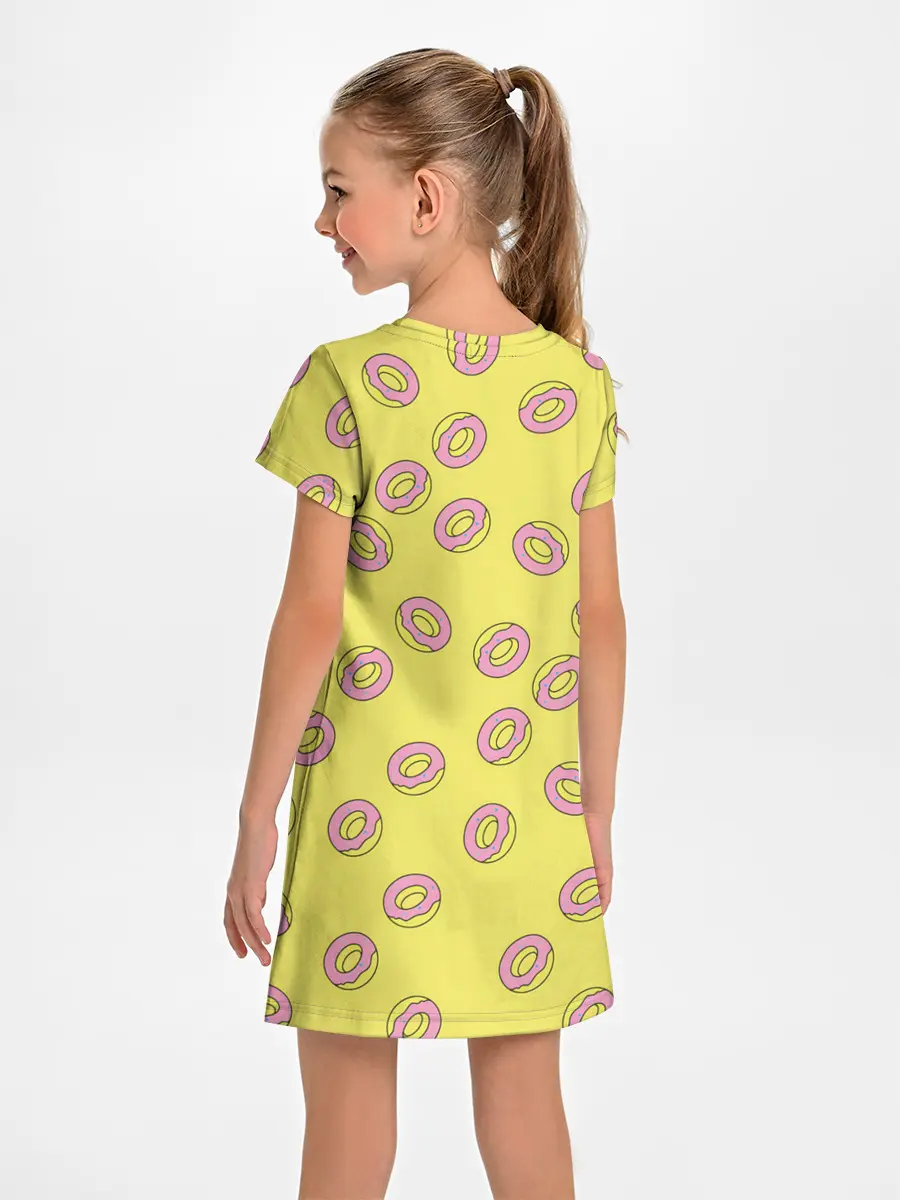 Детское платье / Пончики Донатс.