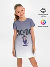 Детское платье / Ангус Янг чертик AC/DC