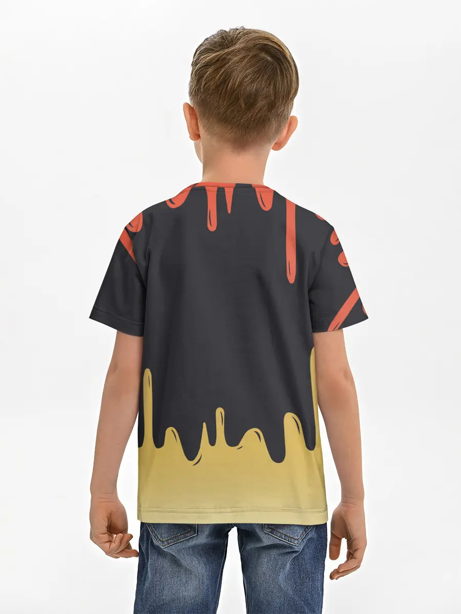 Детская базовая футболка / Just Ride MOTOCROSS | МОТОКРОСС