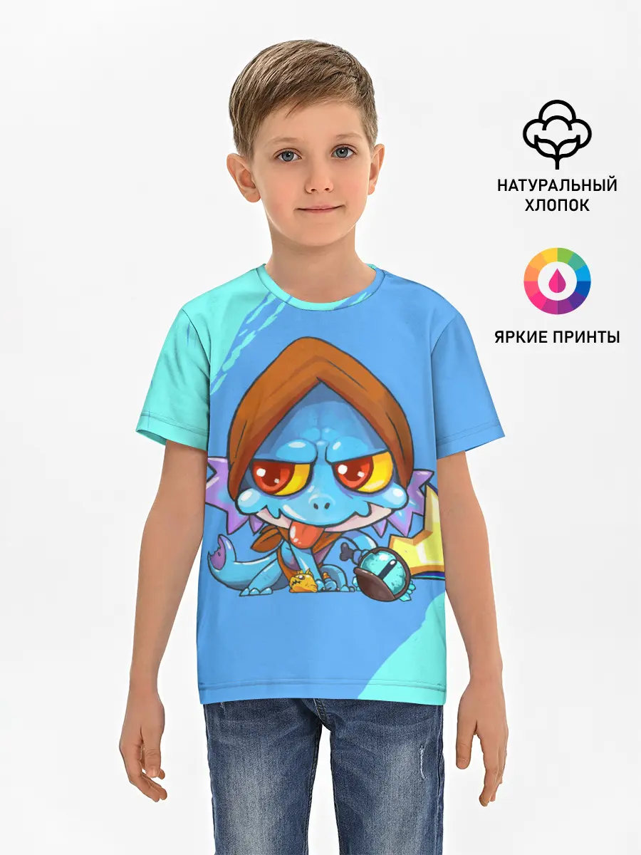 Детская базовая футболка / Сларк | Dota 2