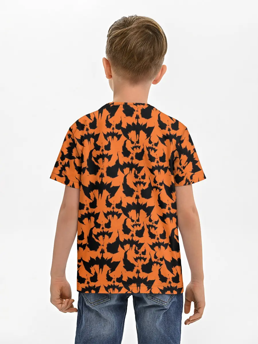 Детская базовая футболка / Scarecrow pattern