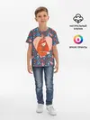 Детская базовая футболка / Влюбленные лисички