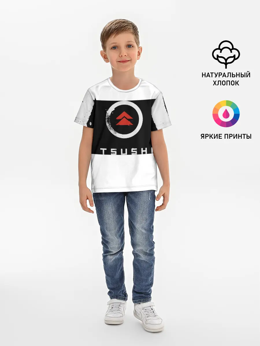 Детская базовая футболка / Ghost of Tsushima