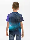 Детская базовая футболка / Рисованный Космос