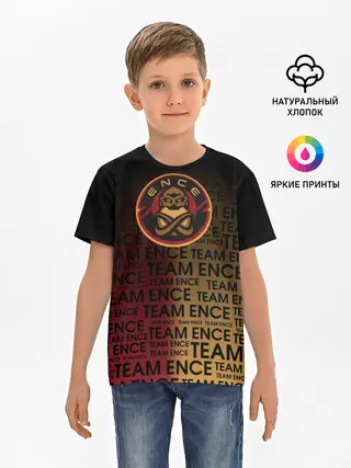 Детская базовая футболка / TEAM ENCE