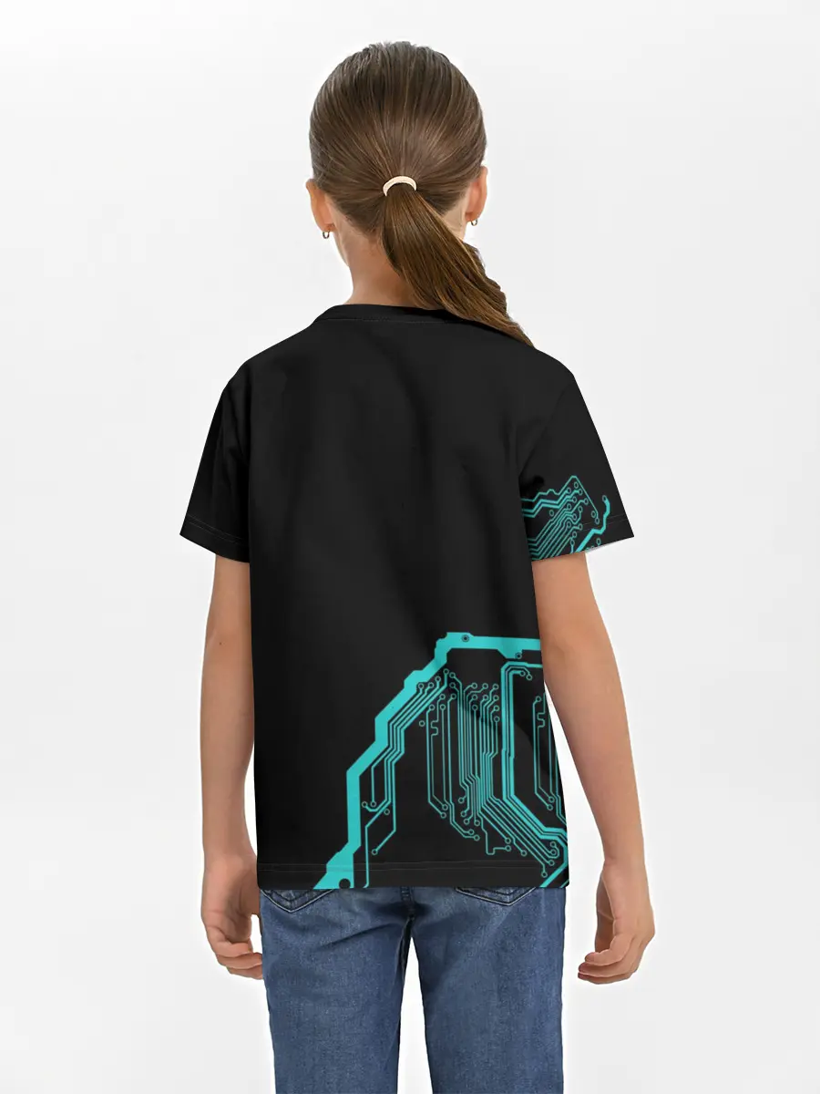 Детская базовая футболка / Skrillex