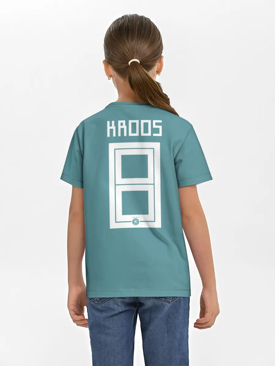 Детская базовая футболка / Kroos away WC 2018