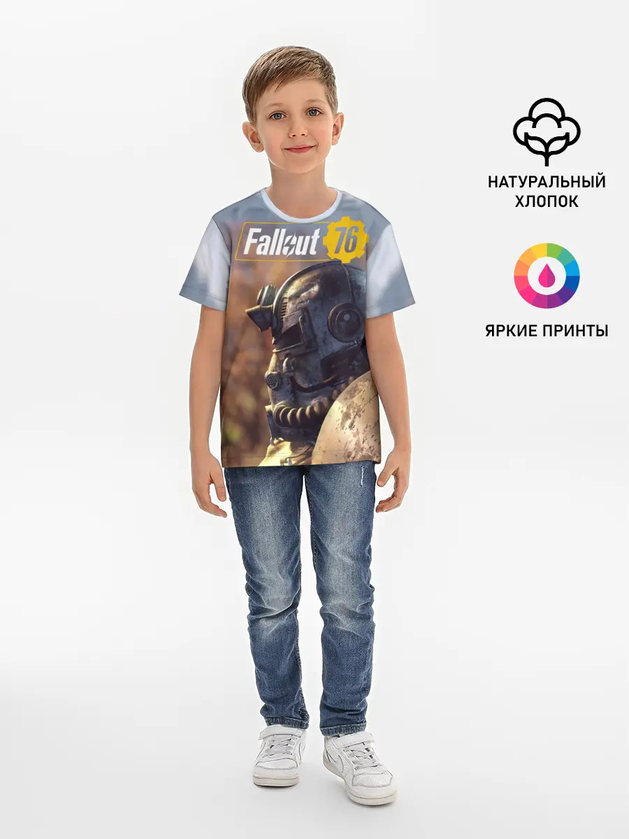 Детская базовая футболка / Fallout 76