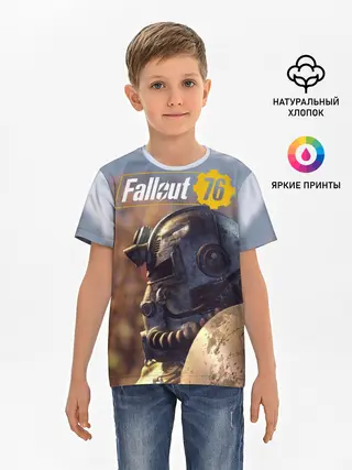Детская базовая футболка / Fallout 76