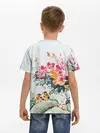 Детская базовая футболка / Японские цветы