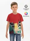 Детская базовая футболка / архитектура