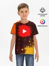 Детская базовая футболка / YouTube