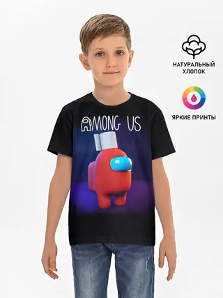 Детская базовая футболка / AMONG US