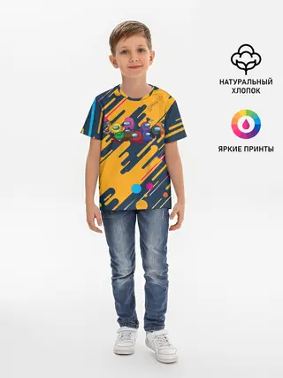 Детская базовая футболка / Among us