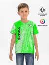 Детская базовая футболка / SKODA