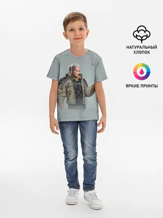 Детская базовая футболка / КиберГеральт