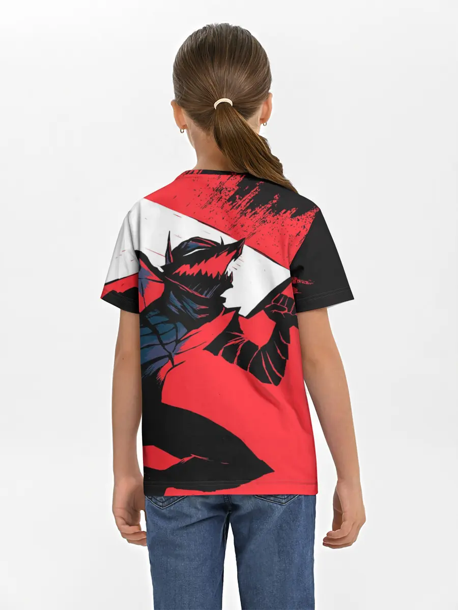 Детская базовая футболка / БЕРСЕРК red