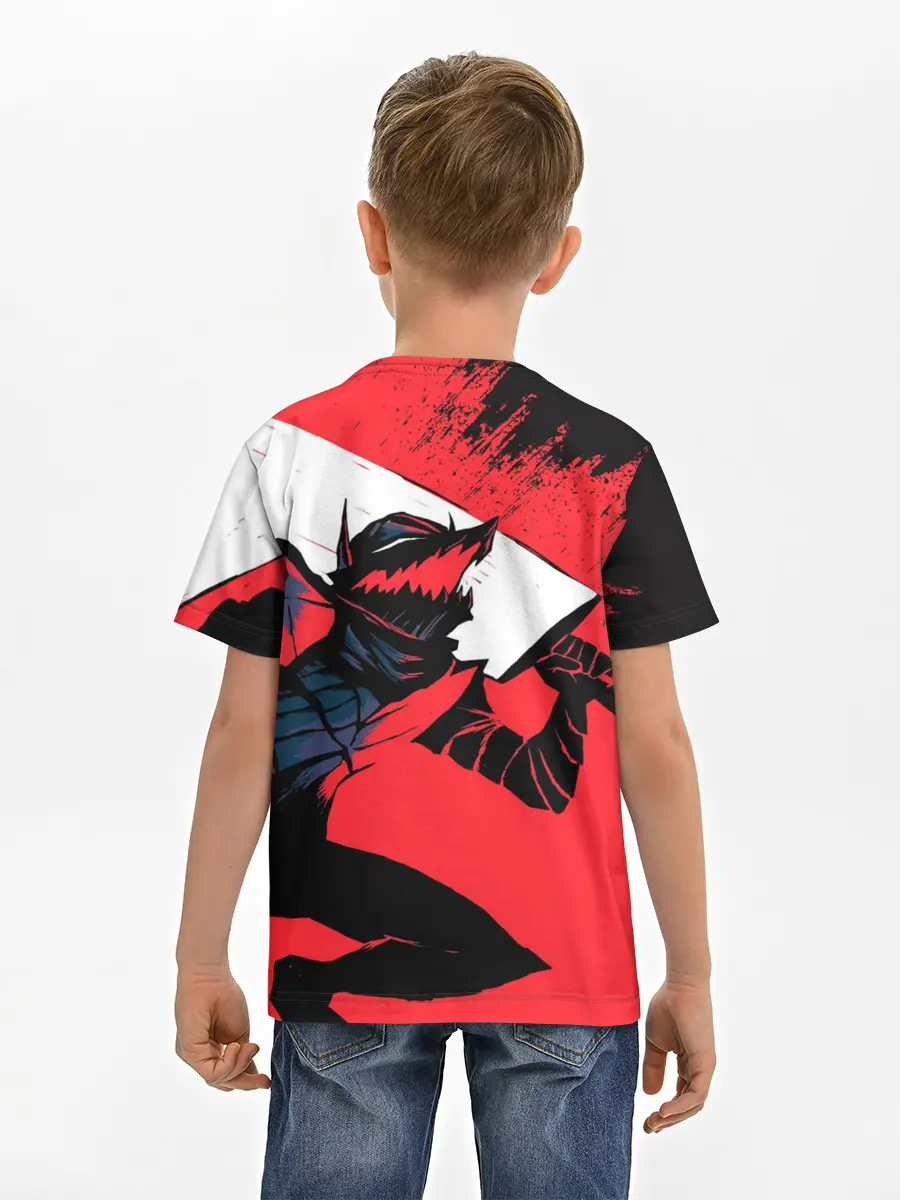 Детская базовая футболка / БЕРСЕРК red